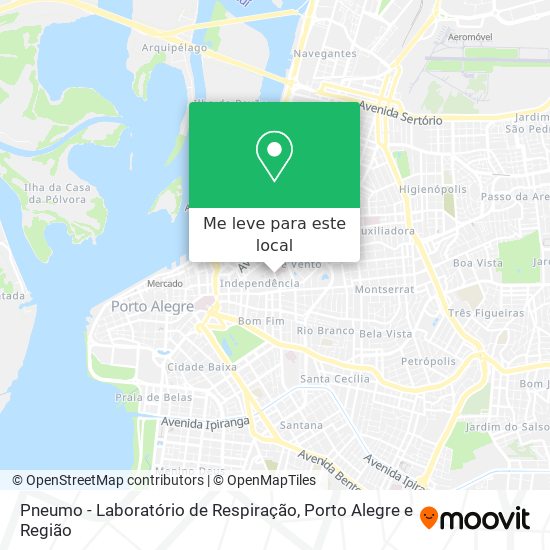 Pneumo - Laboratório de Respiração mapa