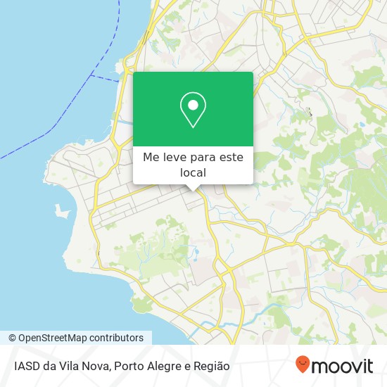 IASD da Vila Nova mapa