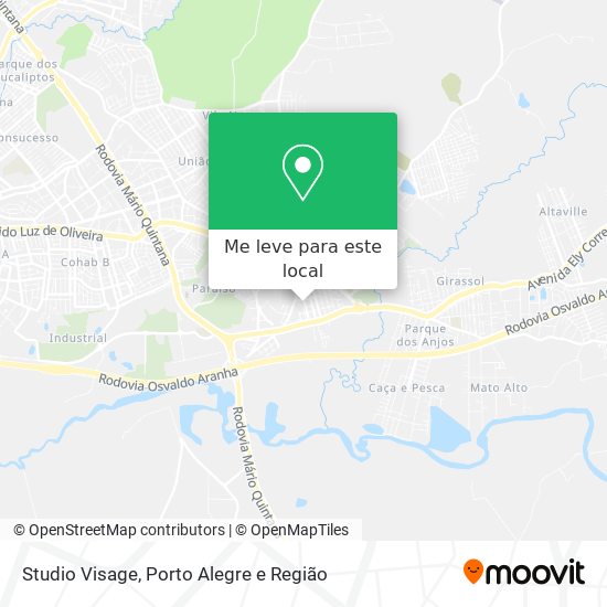 Studio Visage mapa