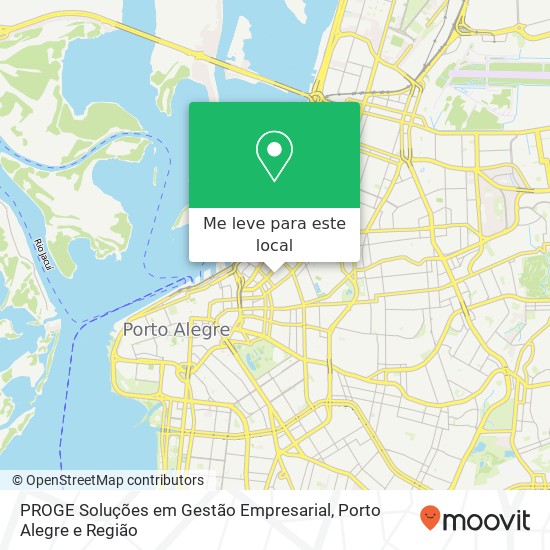 PROGE Soluções em Gestão Empresarial mapa