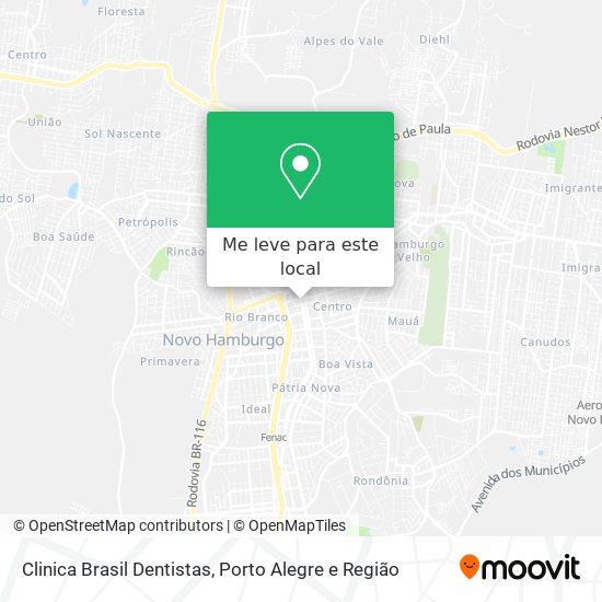Clinica Brasil Dentistas mapa