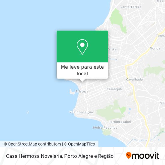 Casa Hermosa Novelaria mapa