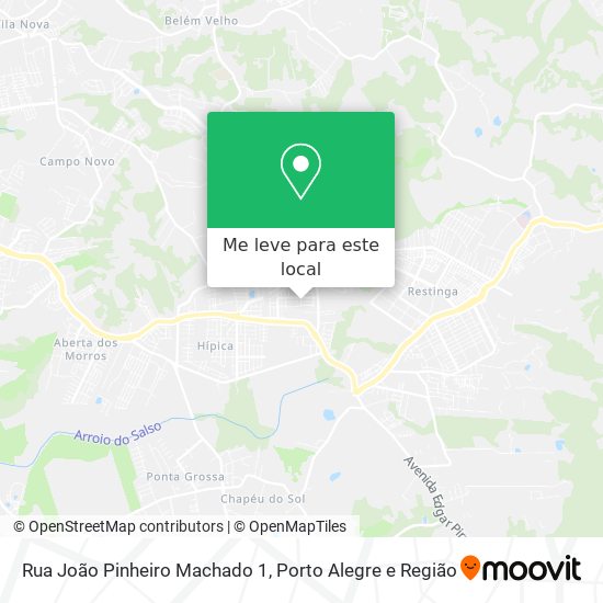 Rua João Pinheiro Machado 1 mapa