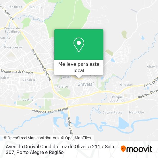 Avenida Dorival Cândido Luz de Oliveira 211 / Sala 307 mapa