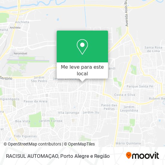 RACISUL AUTOMAÇAO mapa