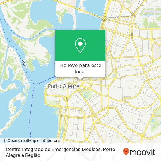 Centro Integrado de Emergências Médicas mapa