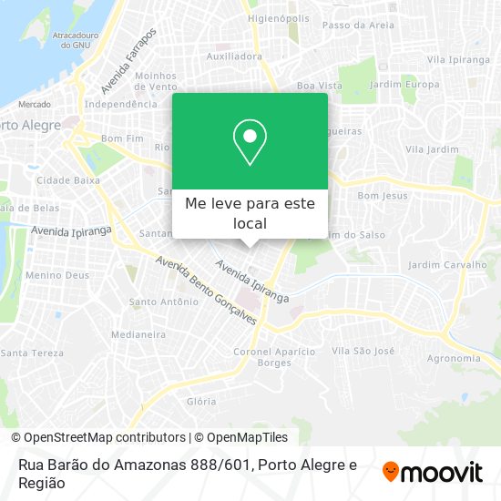 Rua Barão do Amazonas 888/601 mapa