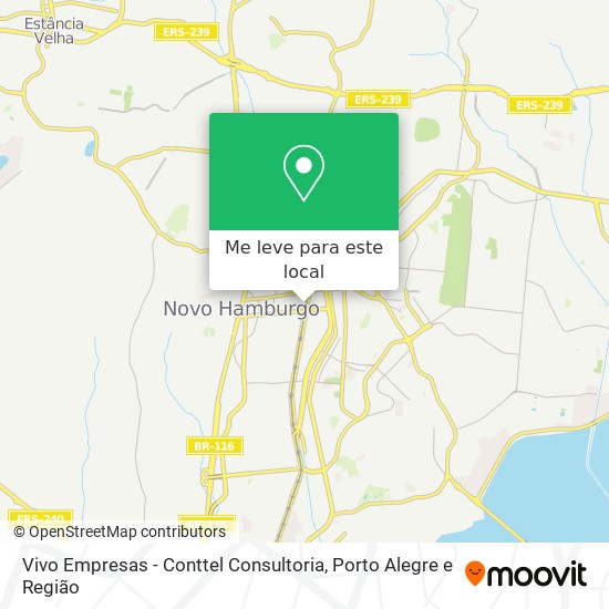 Vivo Empresas - Conttel Consultoria mapa