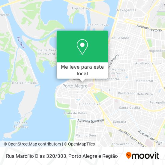 Rua Marcílio Dias 320/303 mapa