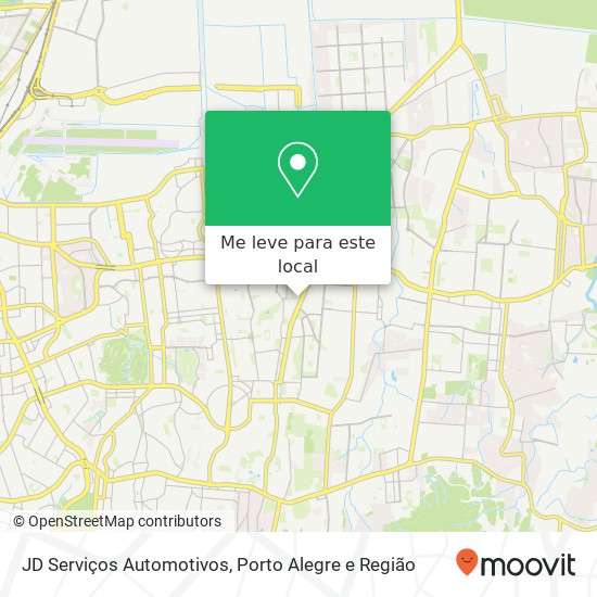 JD Serviços Automotivos mapa