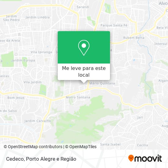 Cedeco mapa