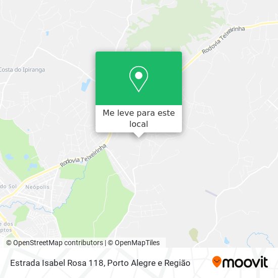 Estrada Isabel Rosa 118 mapa