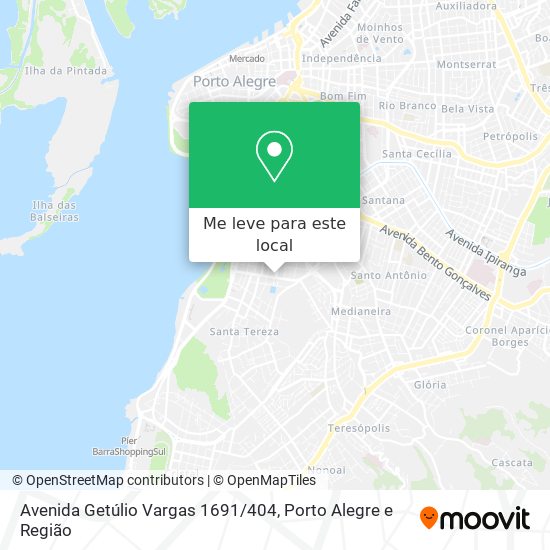 Avenida Getúlio Vargas 1691 / 404 mapa