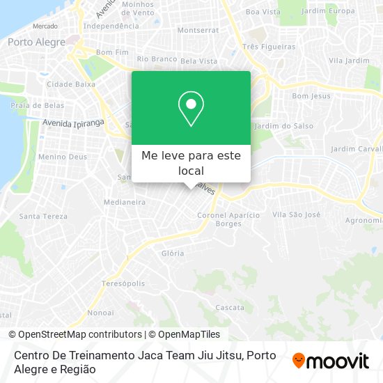 Centro De Treinamento Jaca Team Jiu Jitsu mapa
