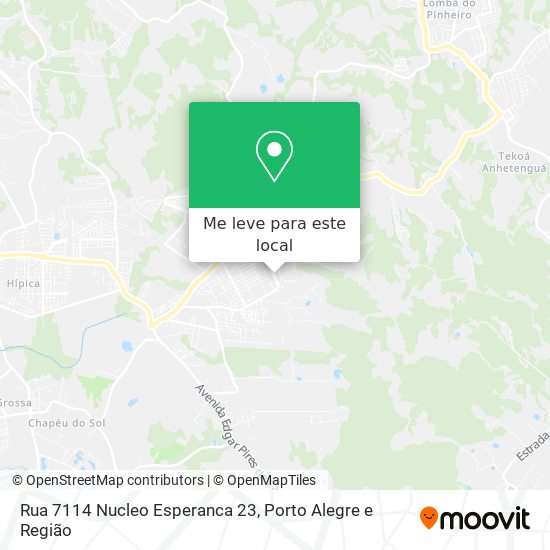 Rua 7114 Nucleo Esperanca 23 mapa