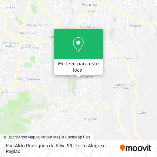 Rua Aldo Rodrigues da Silva 99 mapa
