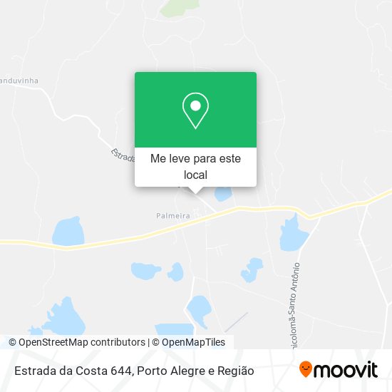 Estrada da Costa 644 mapa
