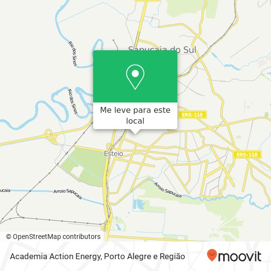 Academia Action Energy mapa