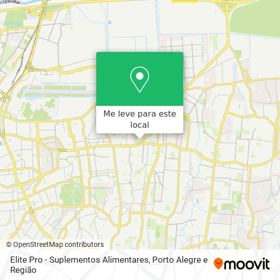 Elite Pro - Suplementos Alimentares mapa