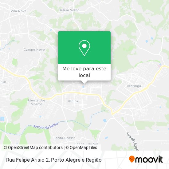 Rua Felipe Arisio 2 mapa