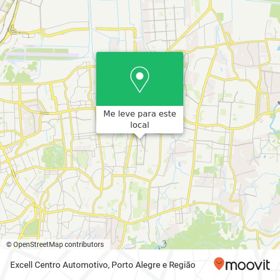 Excell Centro Automotivo mapa