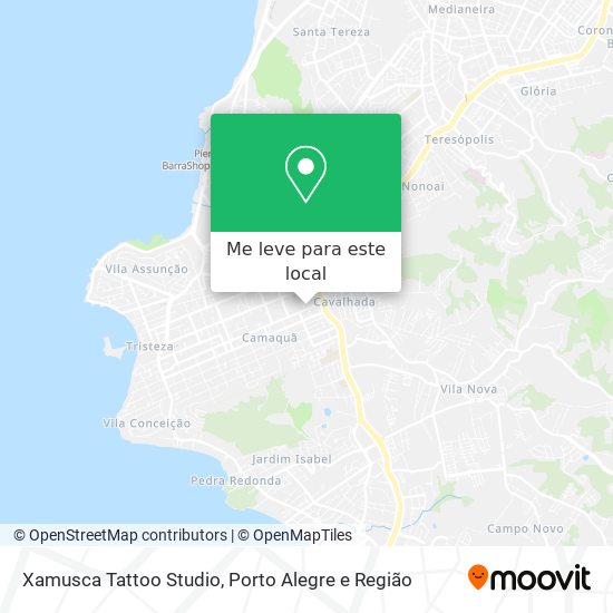 Xamusca Tattoo Studio mapa