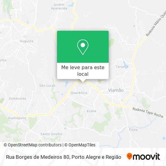 Rua Borges de Medeiros 80 mapa