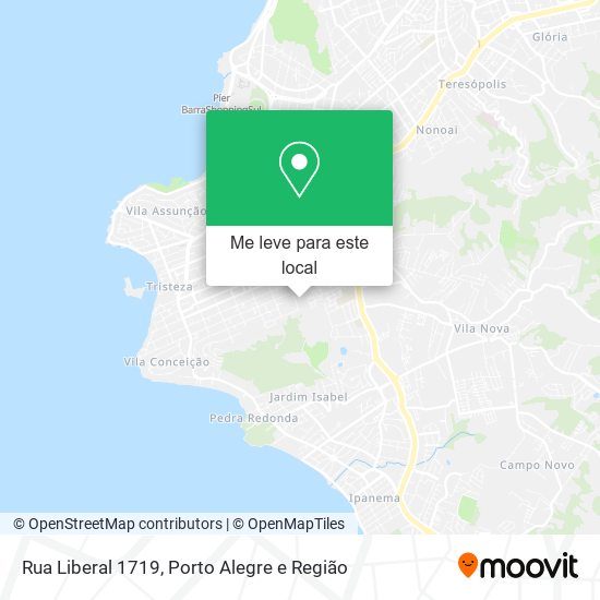 Rua Liberal 1719 mapa