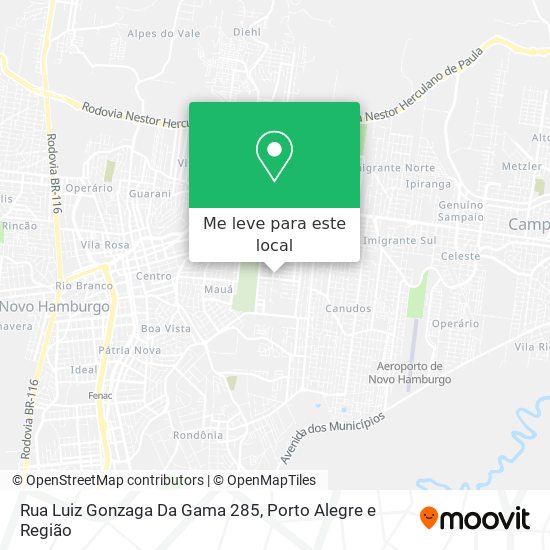 Rua Luiz Gonzaga Da Gama 285 mapa