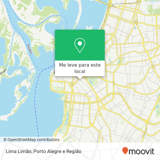 Lima Limão mapa