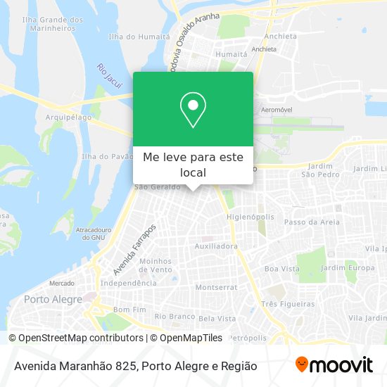 Avenida Maranhão 825 mapa