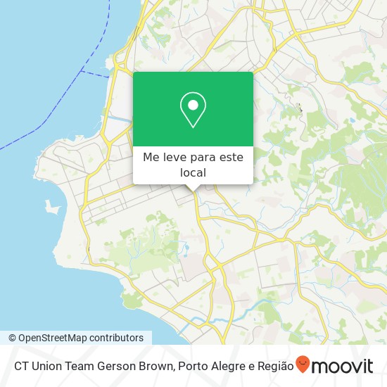 CT Union Team Gerson Brown mapa