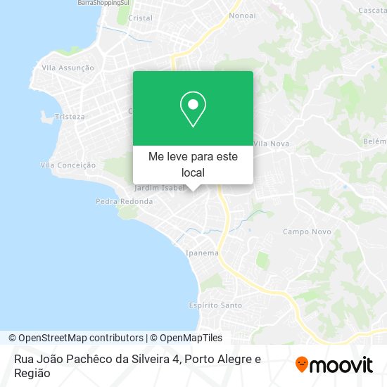 Rua João Pachêco da Silveira 4 mapa