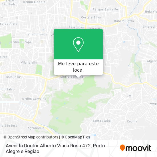 Avenida Doutor Alberto Viana Rosa 472 mapa
