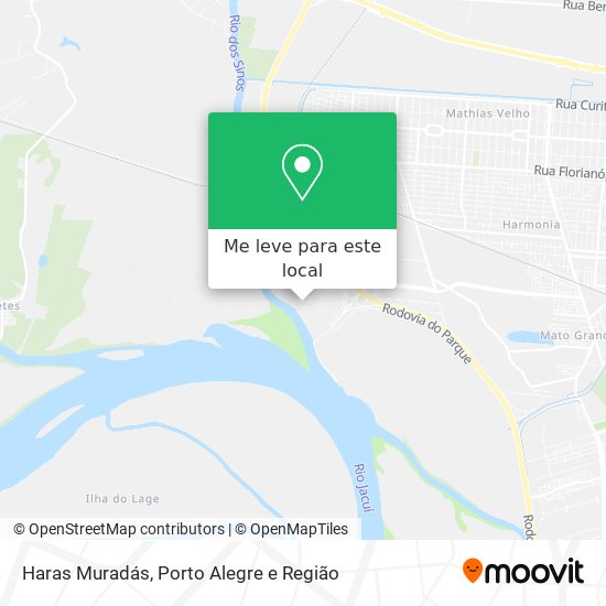Haras Muradás mapa