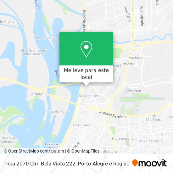 Rua 2070 Ltm Bela Vista 222 mapa