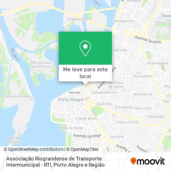 Associação Riograndense de Transporte Intermunicipal - RTI mapa