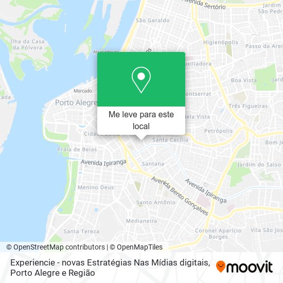 Experiencie - novas Estratégias Nas Mídias digitais mapa