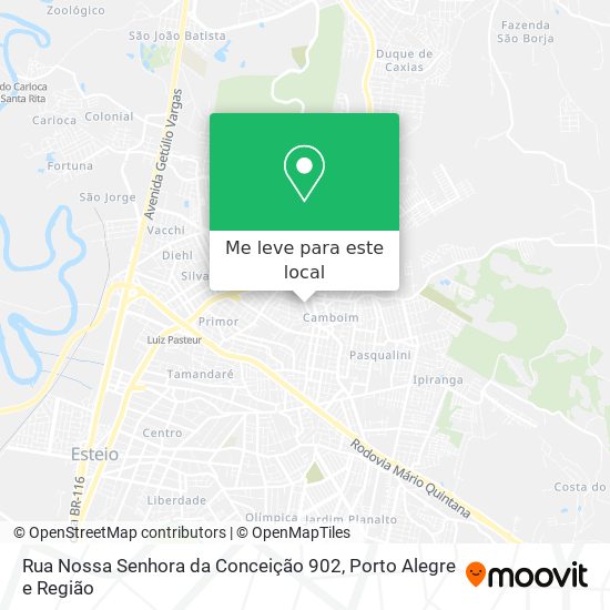 Rua Nossa Senhora da Conceição 902 mapa