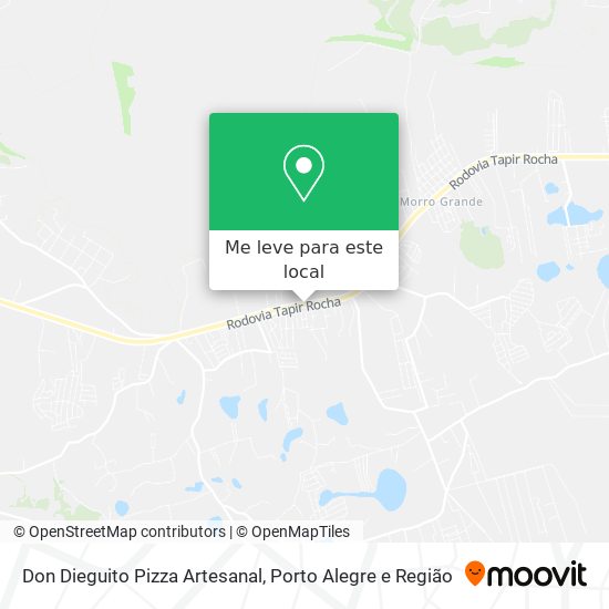 Don Dieguito Pizza Artesanal mapa