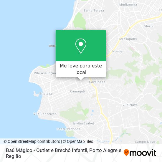 Baú Mágico - Outlet e Brechó Infantil mapa