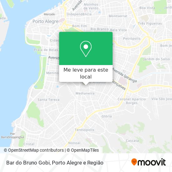 Bar do Bruno Gobi mapa