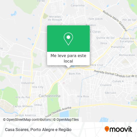 Casa Soares mapa