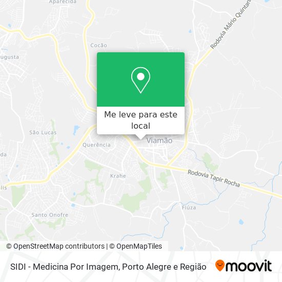 SIDI - Medicina Por Imagem mapa
