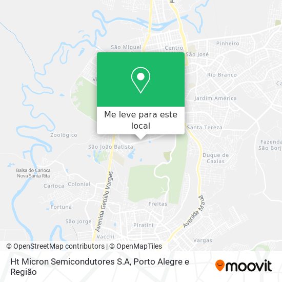 Ht Micron Semicondutores S.A mapa