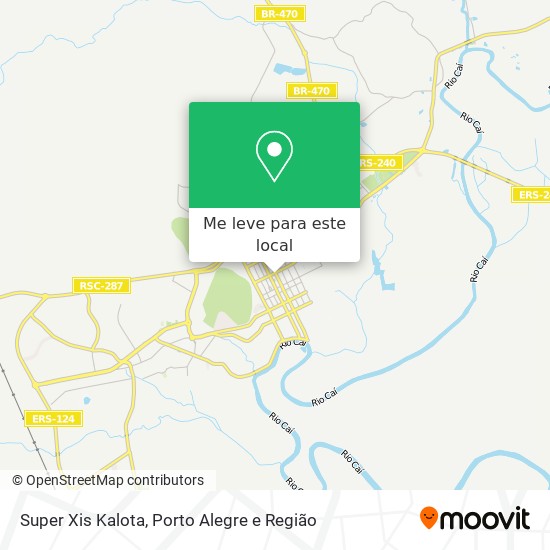 Super Xis Kalota mapa