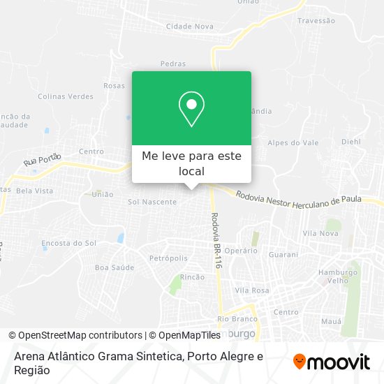 Arena Atlântico Grama Sintetica mapa