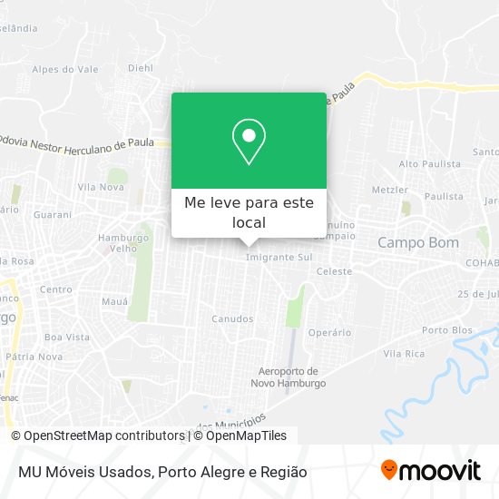 MU Móveis Usados mapa