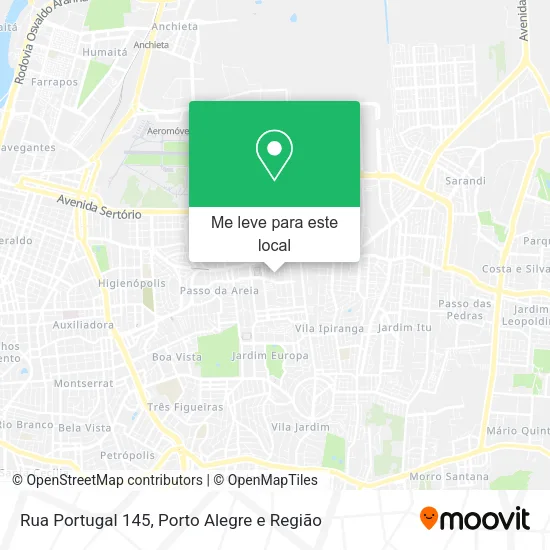 Rua Portugal 145 mapa