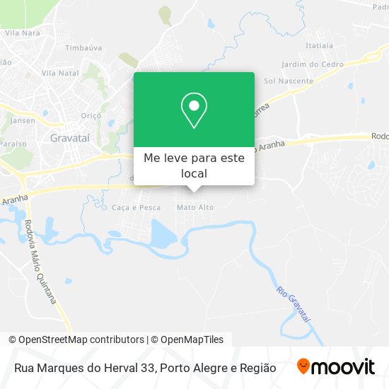 Rua Marques do Herval 33 mapa